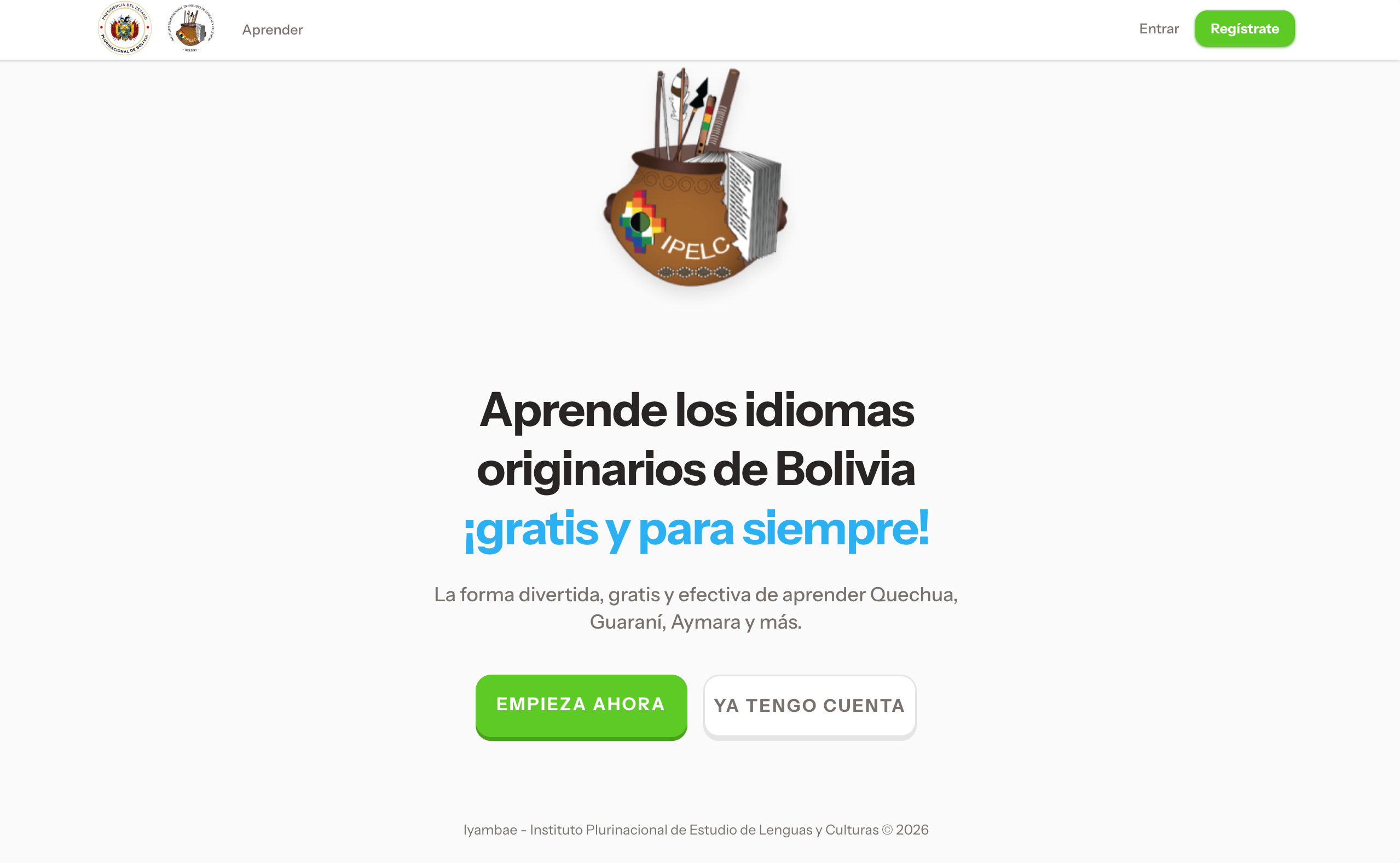 E-Learning Lenguas Originarias